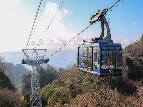 ■【静岡】心打たれる絶景巡り!徳川家康公ゆかりの地《久能山東照宮×眼下に広がる大パノラマ「日本平ロープウェイ」×ド迫力!30種寿司食べ放題♪2